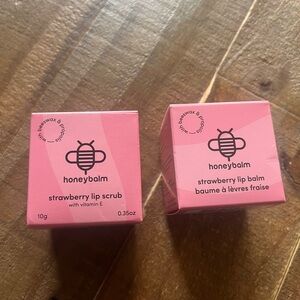 Brand new unopened Honeybalm Strawberry Lip Balm x 2
